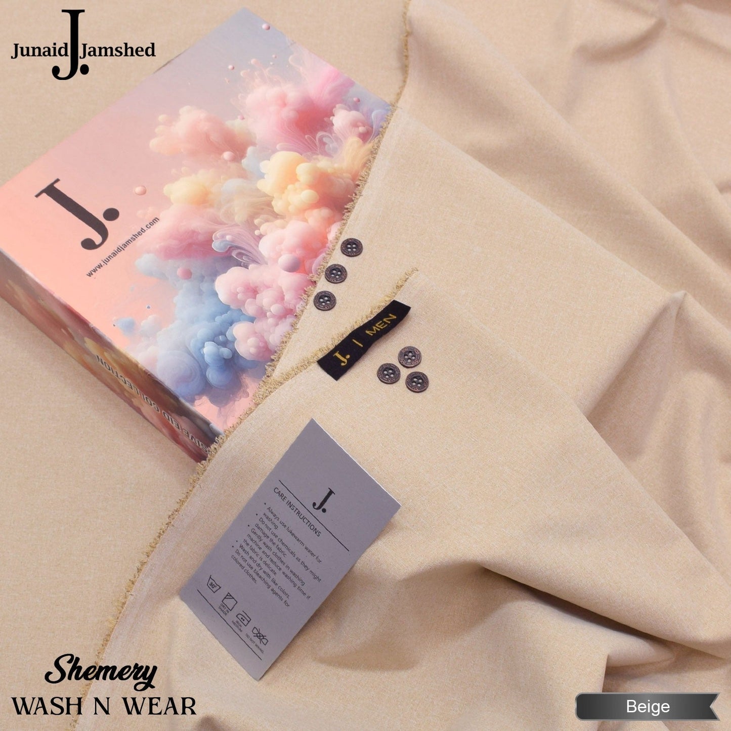 J. MAN( SHEMREY+ROD+PLAIN )EXECUTIVE 4 SEASON WASH N WEAR ( GIFT BOX PACKING )