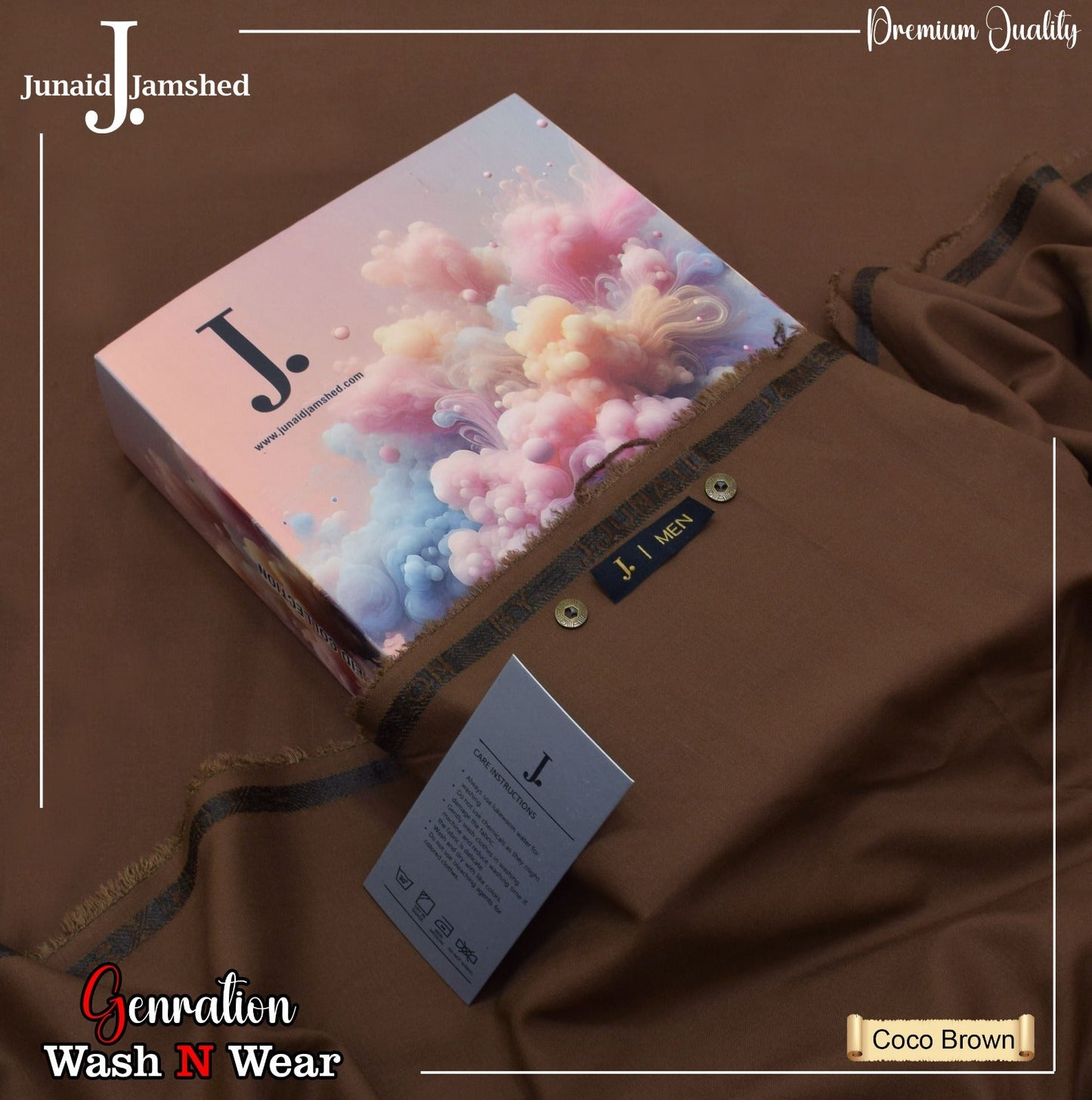 J. MAN( SHEMREY+ROD+PLAIN )EXECUTIVE 4 SEASON WASH N WEAR ( GIFT BOX PACKING )