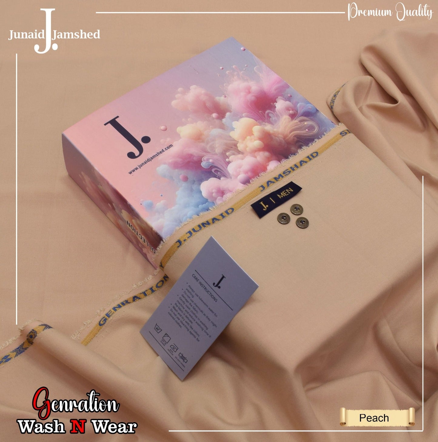 J. MAN( SHEMREY+ROD+PLAIN )EXECUTIVE 4 SEASON WASH N WEAR ( GIFT BOX PACKING )