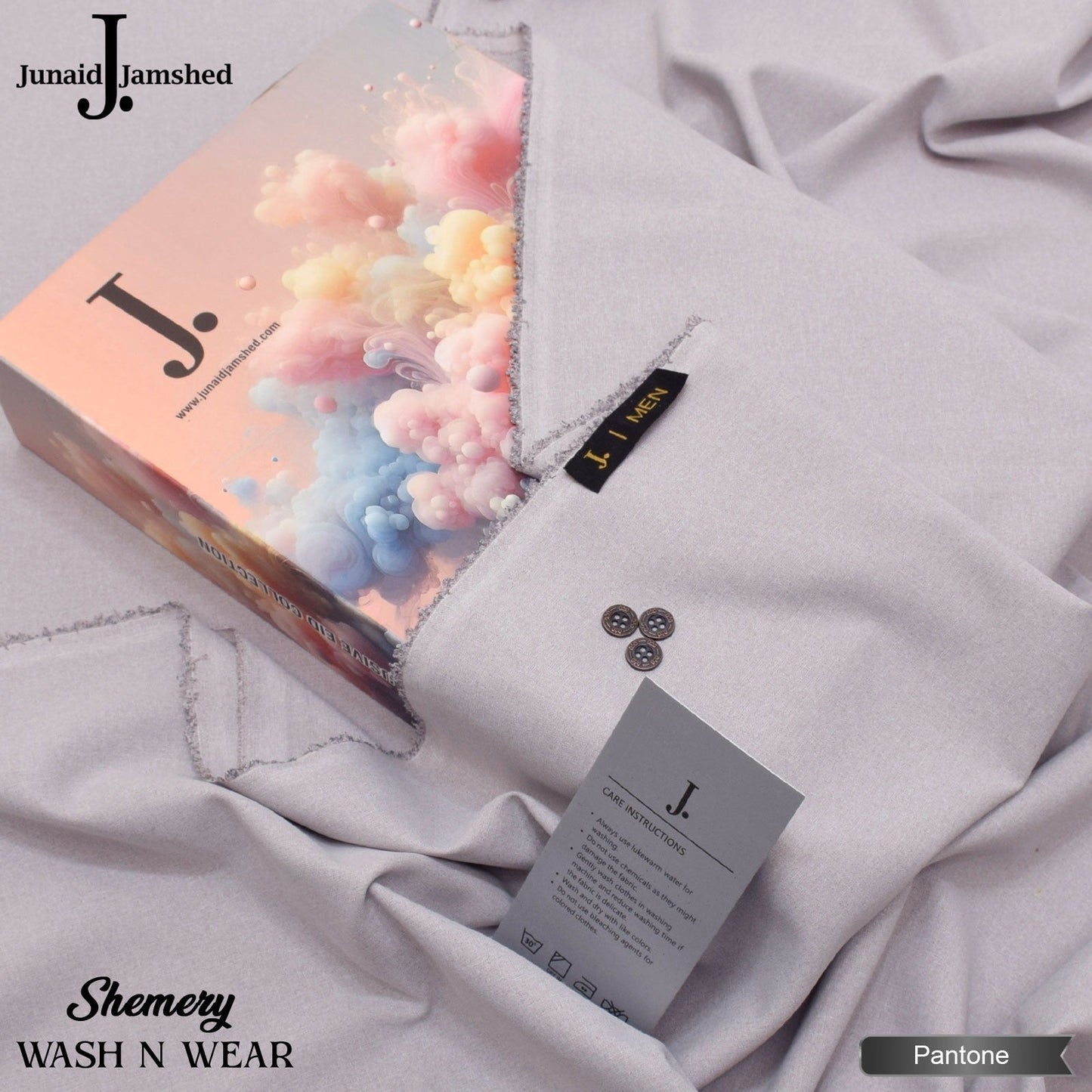 J. MAN( SHEMREY+ROD+PLAIN )EXECUTIVE 4 SEASON WASH N WEAR ( GIFT BOX PACKING )
