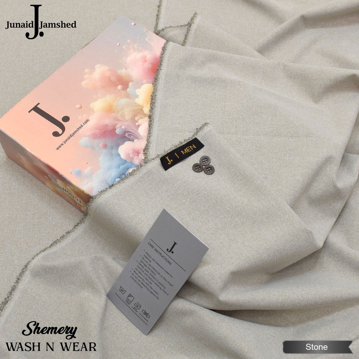 J. MAN( SHEMREY+ROD+PLAIN )EXECUTIVE 4 SEASON WASH N WEAR ( GIFT BOX PACKING )